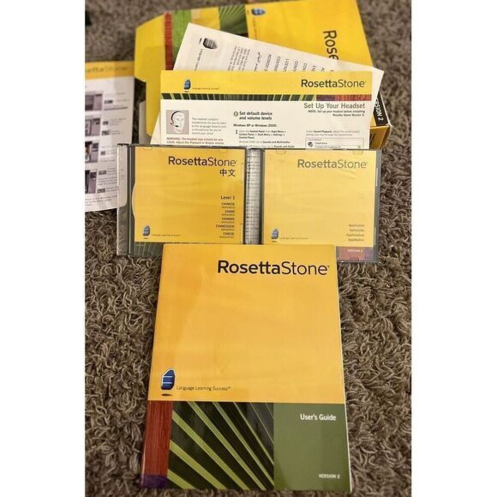 Rosetta Stone‎ Chinese (Mandarin) Level 1 Version 2 New